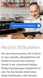 Mobile Screenshot of mpw-kassen.ch